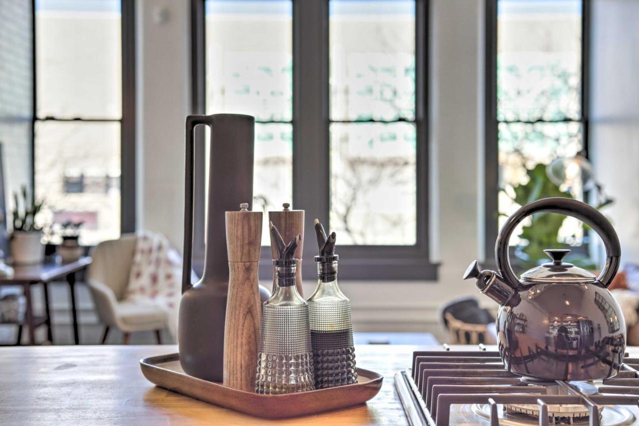 Chic Slc Downtown Studio Loft Walk To Shops Солт Лейк Сити Екстериор снимка